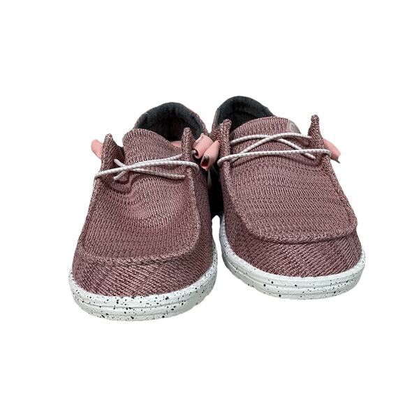Hey Dude Ladies Wendy Sport Mesh Light Pink Slip On Shoes US Size 10 New - Picture 5 of 7